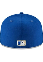 New Era Kansas City Royals Mens Blue 1971 Cooperstown Wool 59FIFTY Fitted Hat