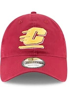 New Era Central Michigan Chippewas Core Classic 9TWENTY Adjustable Hat - Maroon