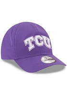 New Era TCU Horned Frogs Baby My 1st 9TWENTY Adjustable Hat - Purple