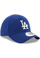 New Era Los Angeles Dodgers Mens Blue Team Classic 39THIRTY Flex Hat