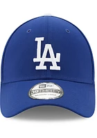 New Era Los Angeles Dodgers Mens Blue Team Classic 39THIRTY Flex Hat
