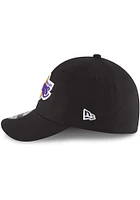 New Era Los Angeles Lakers Mens Black Team Classic 39THIRTY Flex Hat