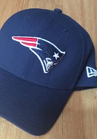 New Era England Patriots Mens Navy Blue Team Classic 39THIRTY Flex Hat
