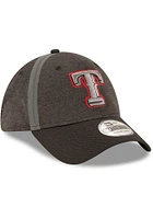 New Era Texas Rangers Black NE17 Clubhouse Jr 39THIRTY Youth Flex Hat
