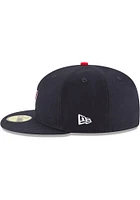 New Era St Louis Cardinals Mens Blue 1950 Cooperstown Wool 59FIFTY Fitted Hat