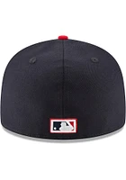 New Era St Louis Cardinals Mens Blue 1950 Cooperstown Wool 59FIFTY Fitted Hat