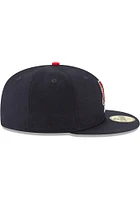 New Era St Louis Cardinals Mens Blue 1950 Cooperstown Wool 59FIFTY Fitted Hat