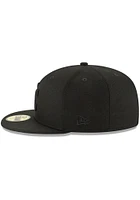 New Era Kansas City Royals Mens Black Tonal Basic 59FIFTY Fitted Hat