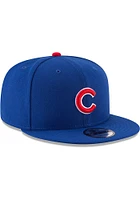 New Era Chicago Cubs Blue Basic 9FIFTY Mens Snapback Hat