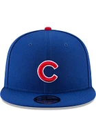 New Era Chicago Cubs Blue Basic 9FIFTY Mens Snapback Hat