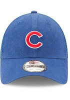 New Era Chicago Cubs Trucker 9FORTY Adjustable Hat - Blue