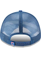 New Era Chicago Cubs Trucker 9FORTY Adjustable Hat - Blue