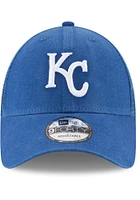 New Era Kansas City Royals Trucker 9FORTY Adjustable Hat - Blue
