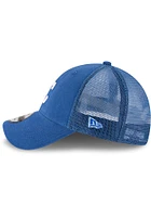 New Era Kansas City Royals Trucker 9FORTY Adjustable Hat - Blue