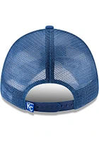 New Era Kansas City Royals Trucker 9FORTY Adjustable Hat - Blue