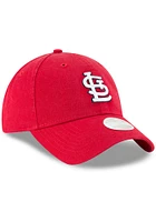 New Era St Louis Cardinals Red Core Classic 9TWENTY Womens Adjustable Hat
