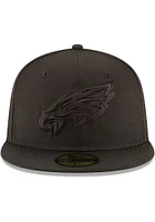 New Era Philadelphia Eagles Mens Black Tonal 59FIFTY Fitted Hat