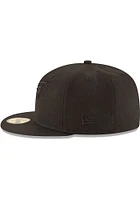 New Era Philadelphia Eagles Mens Black Tonal 59FIFTY Fitted Hat