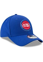 New Era Detroit Pistons The League 9FORTY Adjustable Hat - Blue
