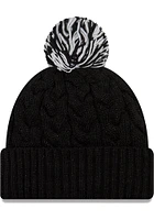 New Era Pittsburgh Steelers Black Cozy Cable Womens Knit Hat