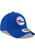 New Era Philadelphia 76ers Blue Jr The League 9FORTY Youth Adjustable Hat