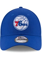 New Era Philadelphia 76ers Blue Jr The League 9FORTY Youth Adjustable Hat