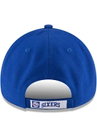 New Era Philadelphia 76ers Blue Jr The League 9FORTY Youth Adjustable Hat