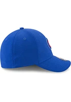 New Era Detroit Pistons Mens Blue Team Classic 39THIRTY Flex Hat