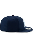 New Era Sporting Kansas City Navy Blue Basic 9FIFTY Mens Snapback Hat