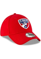 New Era FC Dallas Mens Red Basic 39THIRTY Flex Hat