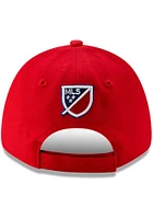 New Era FC Dallas Basic 9FORTY Adjustable Hat - Red