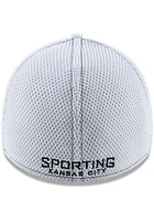 New Era Sporting Kansas City White JR White Team Neo 39THIRTY Adjustable Toddler Hat