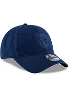 New Era Sporting Kansas City Mens Navy Blue NE Core Fit Tonal 49FORTY Fitted Hat
