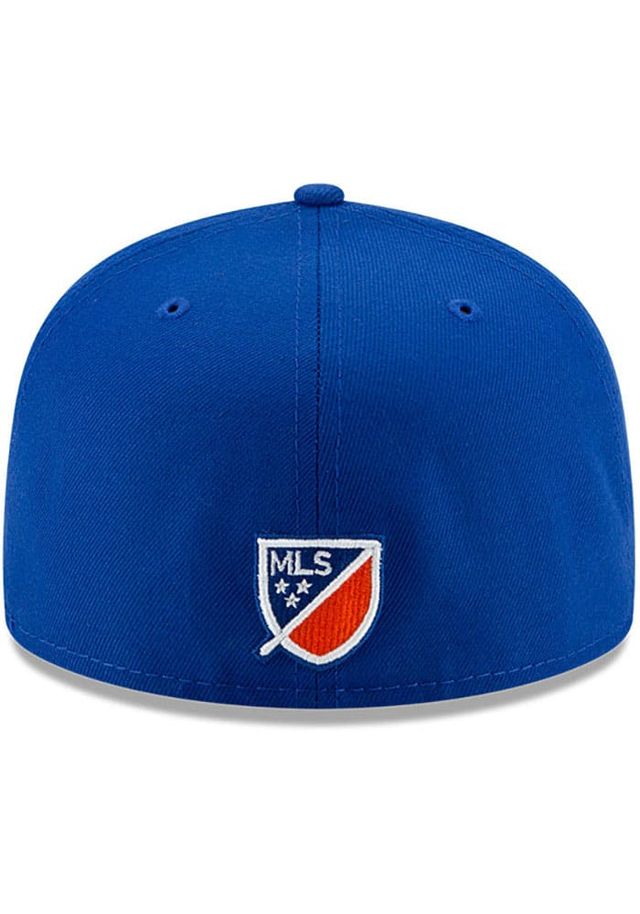 New Era FC Cincinnati Mens Blue Basic 59FIFTY Fitted Hat