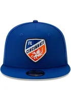 New Era FC Cincinnati Blue Basic 9FIFTY Mens Snapback Hat