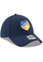 New Era FC Cincinnati Mens Navy Blue Basic 39THIRTY Flex Hat