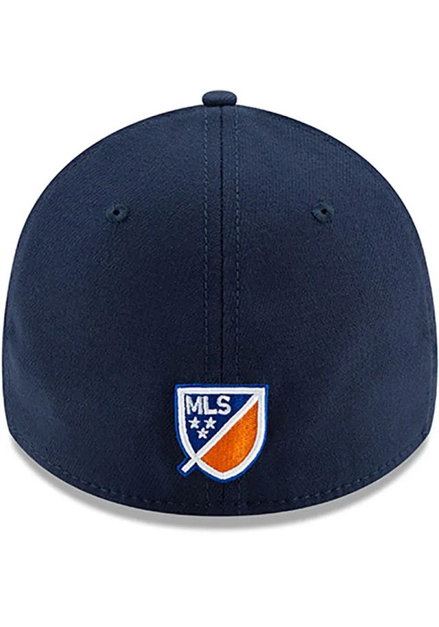 New Era FC Cincinnati Mens Navy Blue Basic 39THIRTY Flex Hat