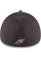 New Era Philadelphia Eagles Mens Grey Grayed Out Neo 2 39THIRTY Flex Hat