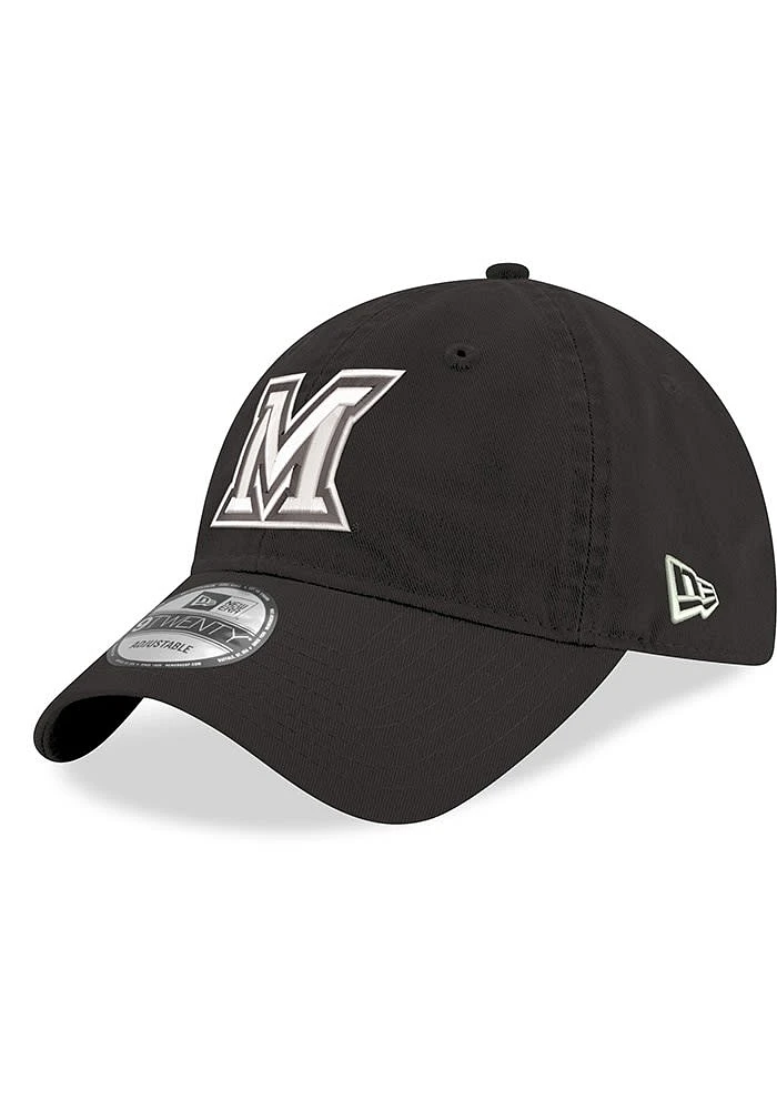 New Era Miami RedHawks 9TWENTY Adjustable Hat - Black