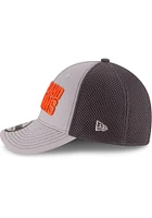 New Era Cleveland Browns Mens Grey Grayed Out Neo 2 39THIRTY Flex Hat
