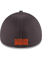 New Era Cleveland Browns Mens Grey Grayed Out Neo 2 39THIRTY Flex Hat