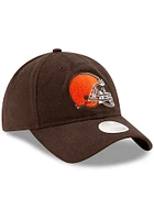 New Era Cleveland Browns Brown Womens Core Classic 9TWENTY Womens Adjustable Hat