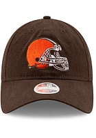 New Era Cleveland Browns Brown Womens Core Classic 9TWENTY Womens Adjustable Hat
