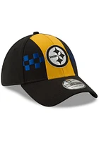 New Era Pittsburgh Steelers Mens Black 2019 Spotlight 39THIRTY Flex Hat
