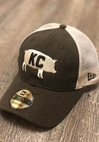 New Era Kansas City KC Pig Trucker 9TWENTY Adjustable Hat - Brown