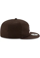 Brownie  New Era Cleveland Browns Brown Brownie Basic 9FIFTY Mens Snapback