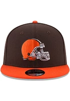 New Era Cleveland Browns Brown 2T Basic 9FIFTY Mens Snapback Hat