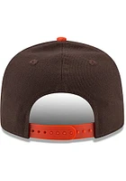 New Era Cleveland Browns Brown 2T Basic 9FIFTY Mens Snapback Hat