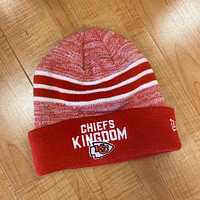 New Era Kansas City Chiefs Red Kingdom Marled Cuff Mens Knit Hat