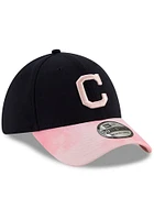 New Era Cleveland Guardians Mens Pink 2019 Mothers Day 39THIRTY Flex Hat